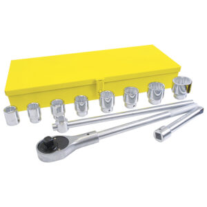 105604 Juego de dados y accesorios cuadro de 3/4" en pulgadas, 11 piezas Surtek