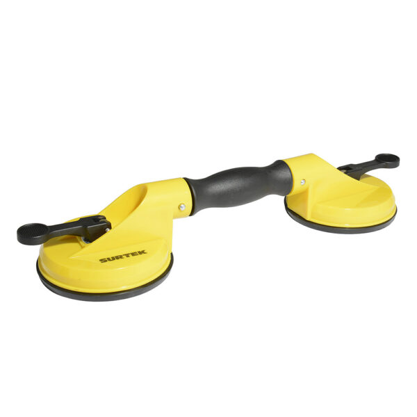 107373 Copa doble de succión para vidrio 4-1/2" Surtek