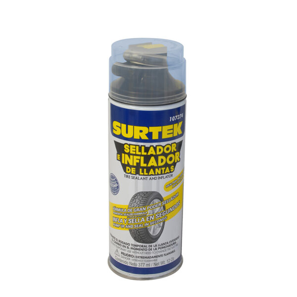 107374 Sellador de llantas 377 ml Surtek