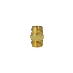 108105 Conector de latón 1/4" NPT, macho Surtek