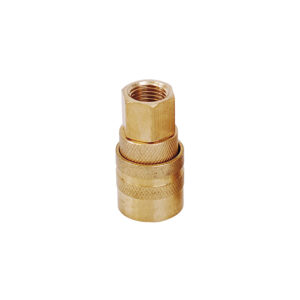 108125 Cople de bronce de conexión rápida 1/4" NPT, hembra Surtek