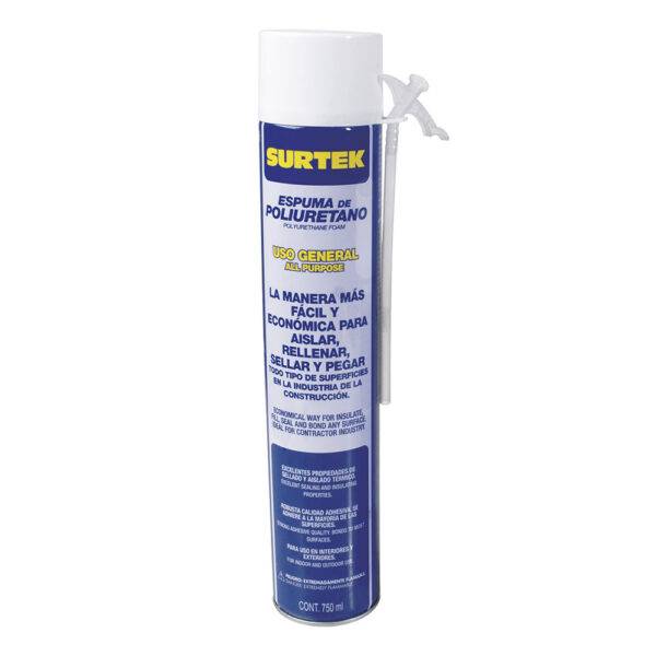 113522 Espuma de poliuretano 750 ml Surtek