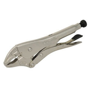115054 Pinza de presión de 4" quijada curva Surtek