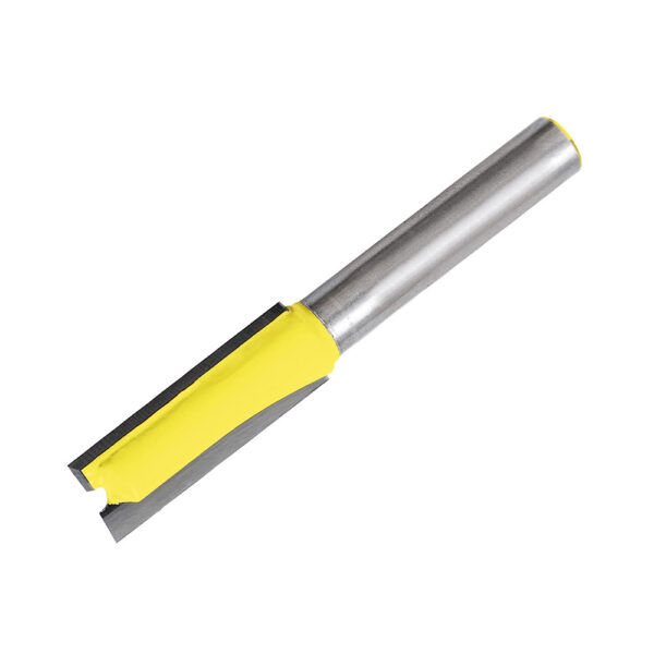 119254 Broca para router de acero recta de 2 filos 1/2" zanco de 1/4" Surtek
