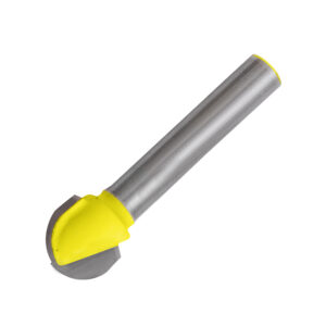 119257 Broca para router de acero de media caña 1/4" zanco de 1/4" Surtek