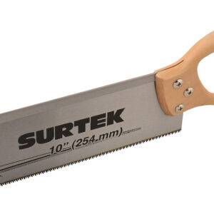 120226 Serrucho con mango de madera de costilla de 10" Surtek