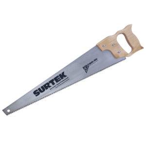120246 Serrucho triple filo con mango de madera de 20" Surtek