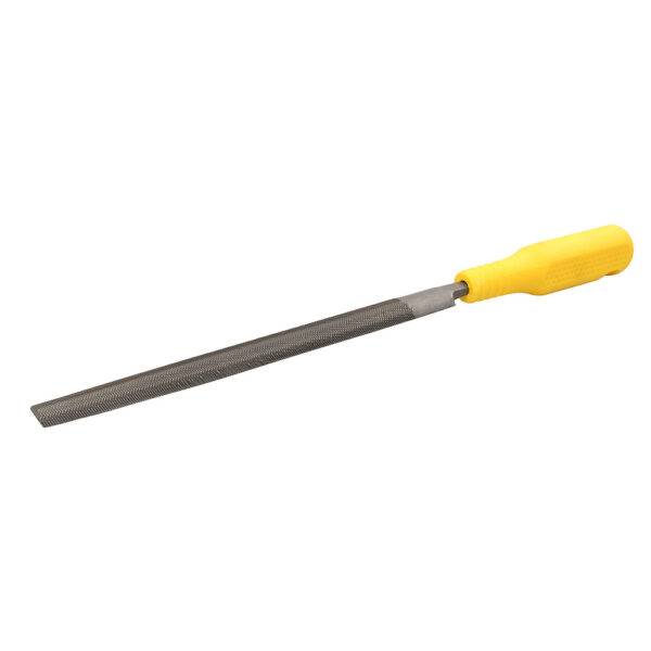 120306 Lima media caña bastarda con mango plástico 12" Surtek