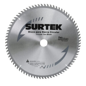 120640 Disco para sierra circular para corte madera 40 dientes, 14" Surtek