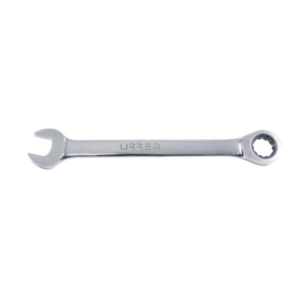 1206MCM Llave combinada pulido espejo de matraca métrica, 12 puntas, 6 mm Urrea