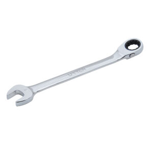 1215MCMR Llave combinada pulido espejo de matraca spline reversible métrica, 15 mm Urrea