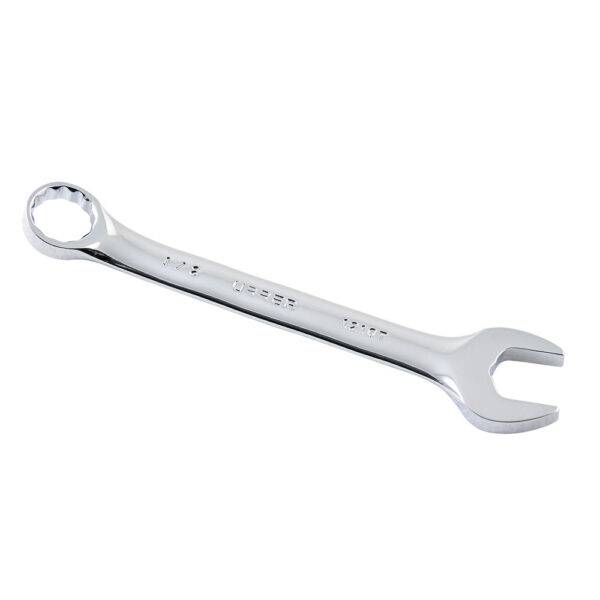 1216T Llave combinada corta pulido espejo en pulgadas, 12 puntas, 1/2" Urrea