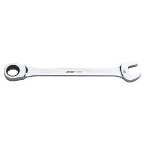 1218MCM Llave combinada pulido espejo de matraca métrica, 12 puntas, 18 mm Urrea