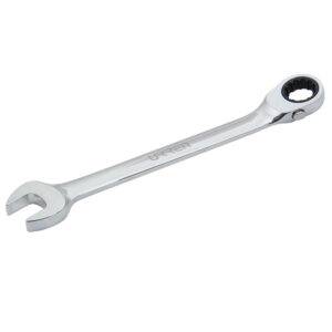 1222CMR Llave combinada pulido espejo de matraca spline reversible en pulgadas, 11/16" Urrea