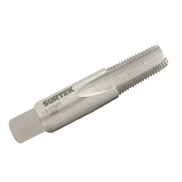 123600 Machuelos de acero de alta velocidad para tubo 1/8-27NPT Surtek