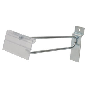 124134 Gancho de panel ranurado con preciador plástico, 8" Surtek