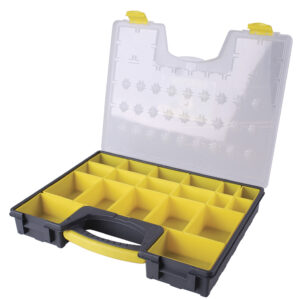 125011 Caja organizadora plástica 16" x 13" x 2" Surtek