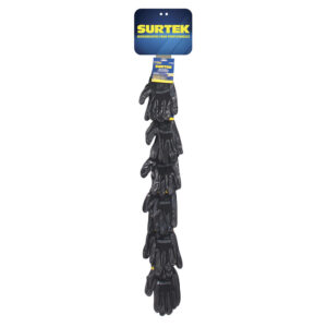 126445 Tira de impulso con guantes de nailon con recubrimiento de nitrilo, 26 piezas Surtek