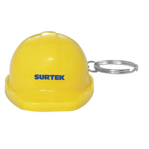 127195 Llavero destapador de mini casco de seguridad Surtek