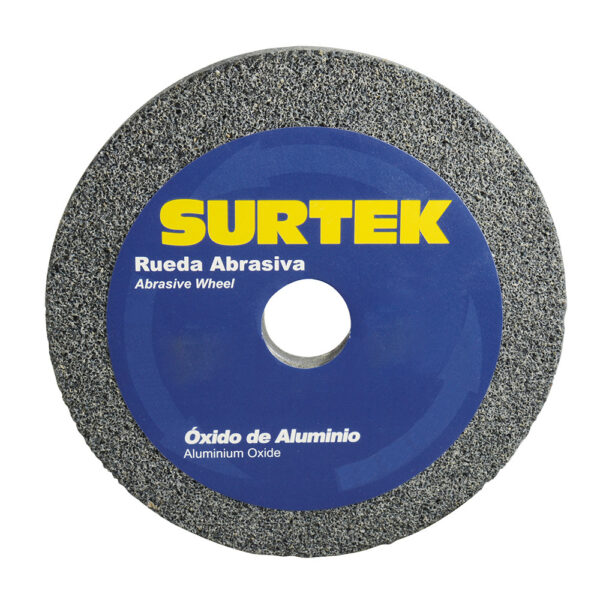 128002 Rueda abrasiva de óxido de aluminio grano 36, 5" x 3/4" Surtek