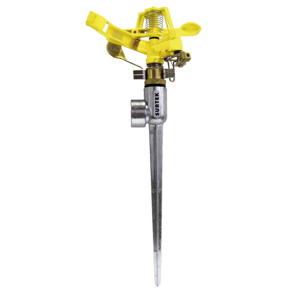 Aspersor metálico regulable por pulsación 3/4" GHT 1 vía Surtek