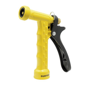 130346 Pistola para riego metálica con seguro para riego continuo 3/4" GHT Surtek
