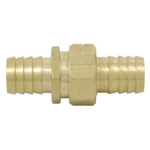 130372 Conector para manguera de riego de latón, 1/2" macho-hembra Surtek