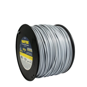 130803 Nailon redondo para desbrozadora en carrete, 3.3 mm x 142 m Surtek