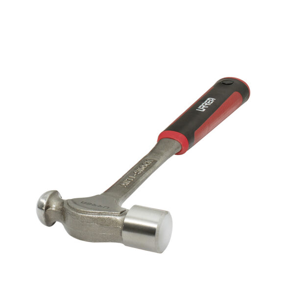 1324AF Martillo de bola forjada con mango anti-vibración texturizado de 13-31/32", 24 oz Urrea