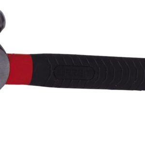 1324FVS Martillo de bola forjada con mango de fibra de vidrio anti-vibración corto de 9", 24 oz Urrea