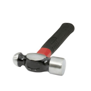 1332FVS Martillo de bola forjada con mango de fibra de vidrio anti-vibración corto de 9", 32 oz Urrea