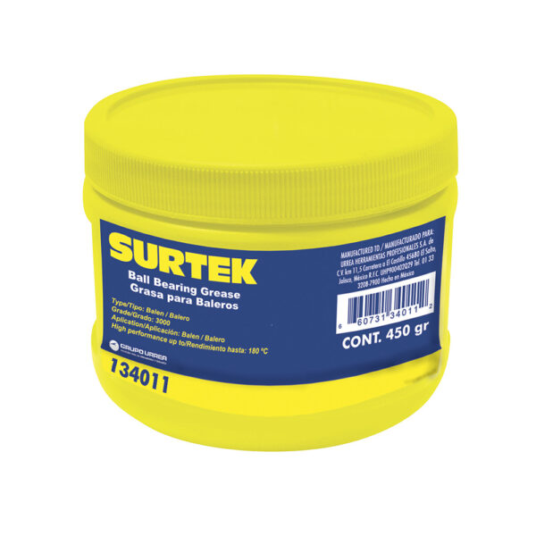 134011 Grasa para baleros 450 gr Surtek