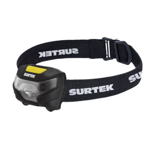 135909 Linterna de LED para cabeza recargable de 200 lm Surtek