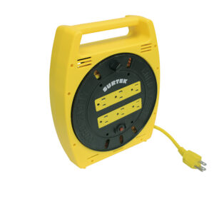 136035 Multicontacto 6 entradas tipo carrete con extensión eléctrica 6 m Surtek