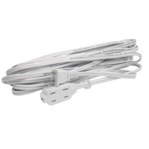 136145 Extensión eléctrica doméstica color blanco, 8 m Surtek