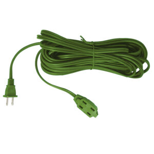 136148 Extensión eléctrica doméstica color verde, 3 m Surtek