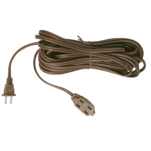 136157 Extensión eléctrica doméstica color café, 5 m Surtek