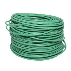 136947 Cable eléctrico THW calibre 10, 100 m color verde Surtek