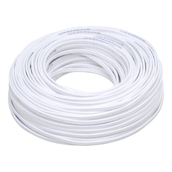 136952 Cable eléctrico POT CCA 2 x 12, 100 m color blanco Surtek