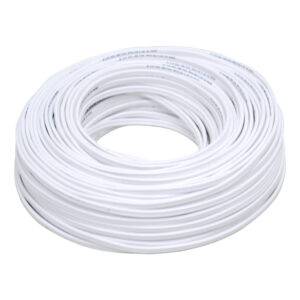136953 Cable eléctrico POT CCA 2 x 14, 100 m color blanco Surtek