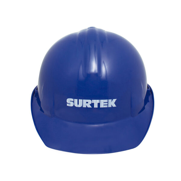 137309 Casco de seguridad con ajuste de intervalos, color azul Surtek