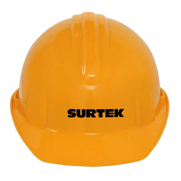 137311 Casco de seguridad con ajuste de intervalos, color naranja Surtek