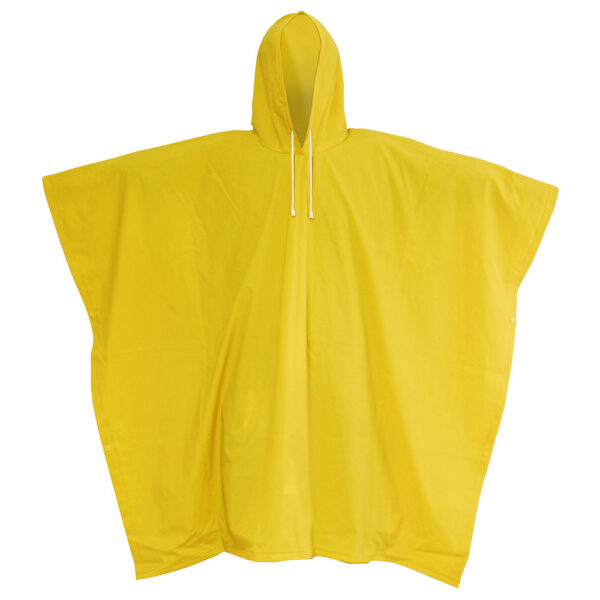 137520 Poncho impermeable sin refljante con interior de poliéster unitalla Surtek