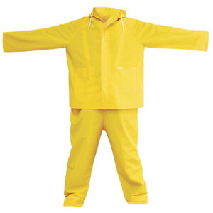 137525 Traje impermeable sin reflejante con interior de poliéster CH, 2 piezas Surtek