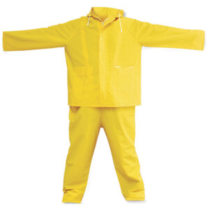 137527 Traje impermeable sin reflejante con interior de poliéster G, 2 piezas Surtek