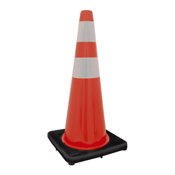 137600 Cono de precaución con banda reflejante, 90 cm Surtek