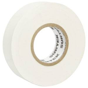 138013 Cinta blanca para aislar 19 mm x 9 m Surtek