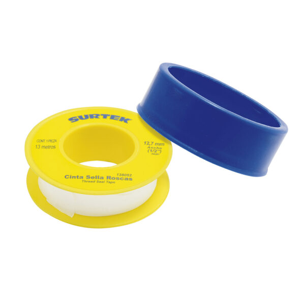 Cinta sella roscas 13 mm x 13 m Surtek
