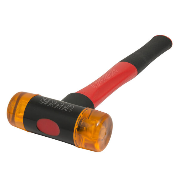 1383A Martillo con tapas plásticas intercambiables con mango anti-vibración, 13 oz Urrea