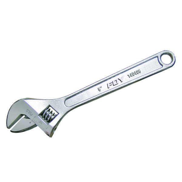 140406 Llave ajustable cromada 6" Foy